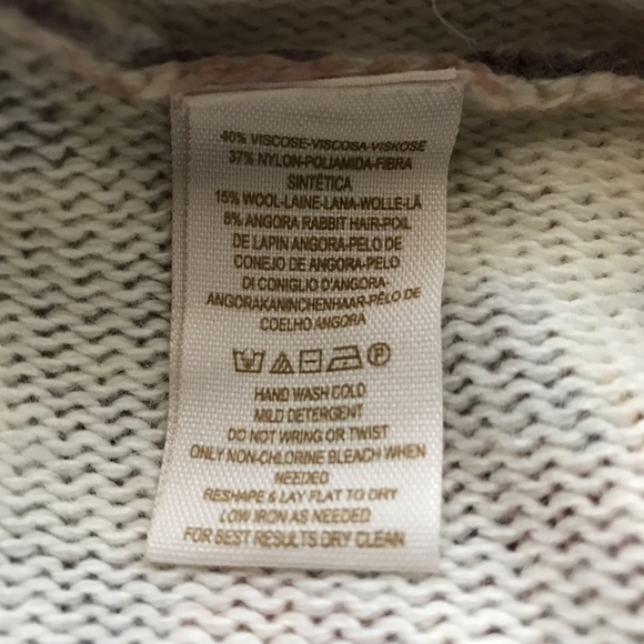 Free People Flower Bomb Slouchy Sweater Size Small Boho Cottagecore Neutral - Picture 9 of 11